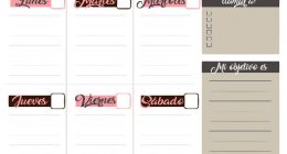 Planner Semanal