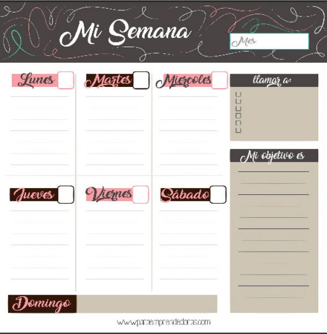 Planner Semanal