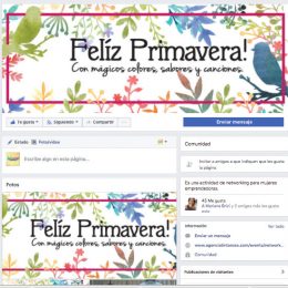 Primavera Facebook-post